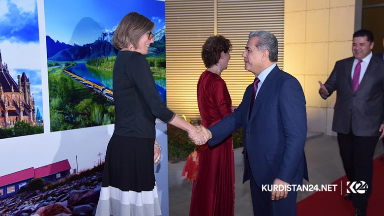 Fotoğraflarla Erbil’de ‘Kanada Günü’